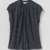 Chemise à shorts à manches courtes à carreaux irréguliers