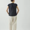 Chemise à shorts à manches courtes à carreaux irréguliers