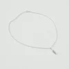 Collier Alba en argent avec gousse de cardamome