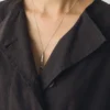 Collier avec pendentif poisson en argent Alba