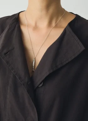 Collier avec pendentif poisson en argent Alba