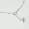 Collier à fermoir à bascule en argent « Pod » de Sally Lacock