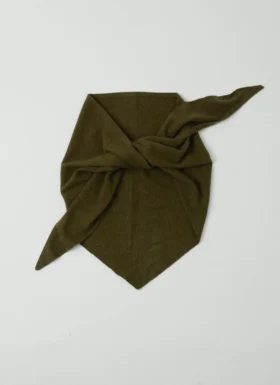 Grand bandana en laine et cachemire