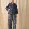 Haut à carreaux Batik