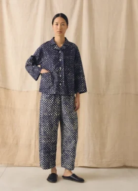 Haut à carreaux Batik