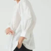 Haut en popeline de coton Crockery Edge