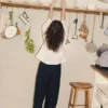 Haut en popeline de coton Crockery Edge