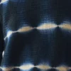 Haut tricoté shibori teint à la main