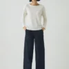 Jean long en denim biologique Annie