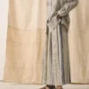 Jupe-culotte en lin à rayures