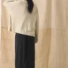 Jupe en jersey de coton à enfiler