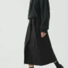 Jupe-tablier en toile de coton