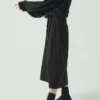 Jupe-tablier en toile de coton
