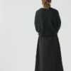 Jupe-tablier en toile de coton