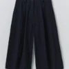 Jupes-culottes en denim japonais