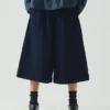 Jupes-culottes en denim japonais