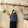 Jupes-culottes en denim japonais