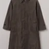 Manteau en coton ciré
