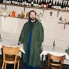 Manteau en coton ciré