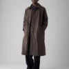 Manteau en coton ciré