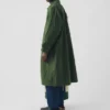 Manteau en coton ciré