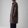 Manteau en coton ciré