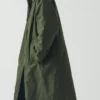Manteau en coton ciré
