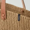 Mifuko Sac panier en papier tressé
