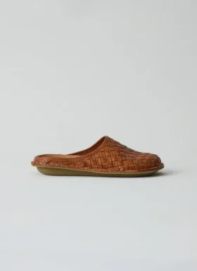 Mules en cuir tressé Vibae Roma