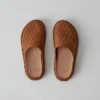 Mules en cuir tressé Vibae Roma