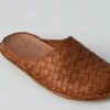Mules en cuir tressé Vibae Roma