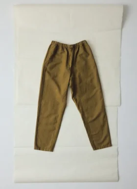 Pantalon Alfie teint en pièce à motif chevrons