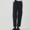Pantalon Alix en coton et lin