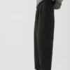 Pantalon Bill Sketch Check en coton et laine