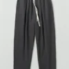 Pantalon de détente en coton et chanvre brossé