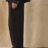 Pantalon de détente en velours côtelé biologique