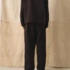 Pantalon de détente en velours côtelé biologique