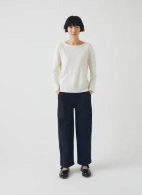 Pantalon de travail en denim indigo