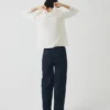 Pantalon de travail en denim indigo