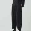 Pantalon en coton et cachemire à carreaux Minako