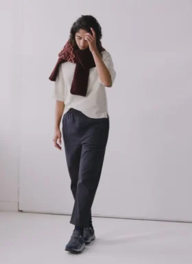 Pantalon en coton Gabi à enfiler
