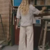 Pantalon en denim ample et décontracté