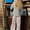 Pantalon en denim ample et décontracté