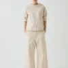 Pantalon en denim ample et décontracté