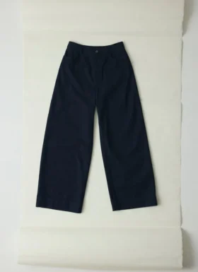 Pantalon en denim à jambes larges