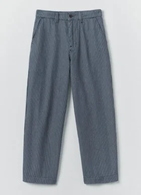 Pantalon en denim à jambes larges Jude Stripe