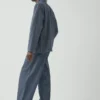 Pantalon en denim à jambes larges Jude Stripe