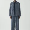 Pantalon en denim à jambes larges Jude Stripe