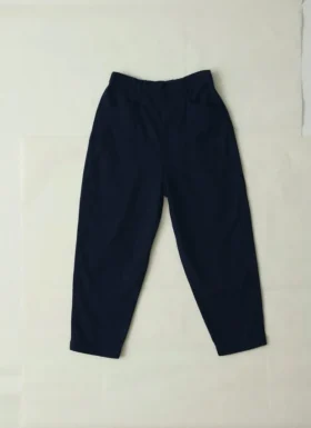 Pantalon en sergé indigo Alix