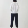 Pantalon en sergé indigo Alix